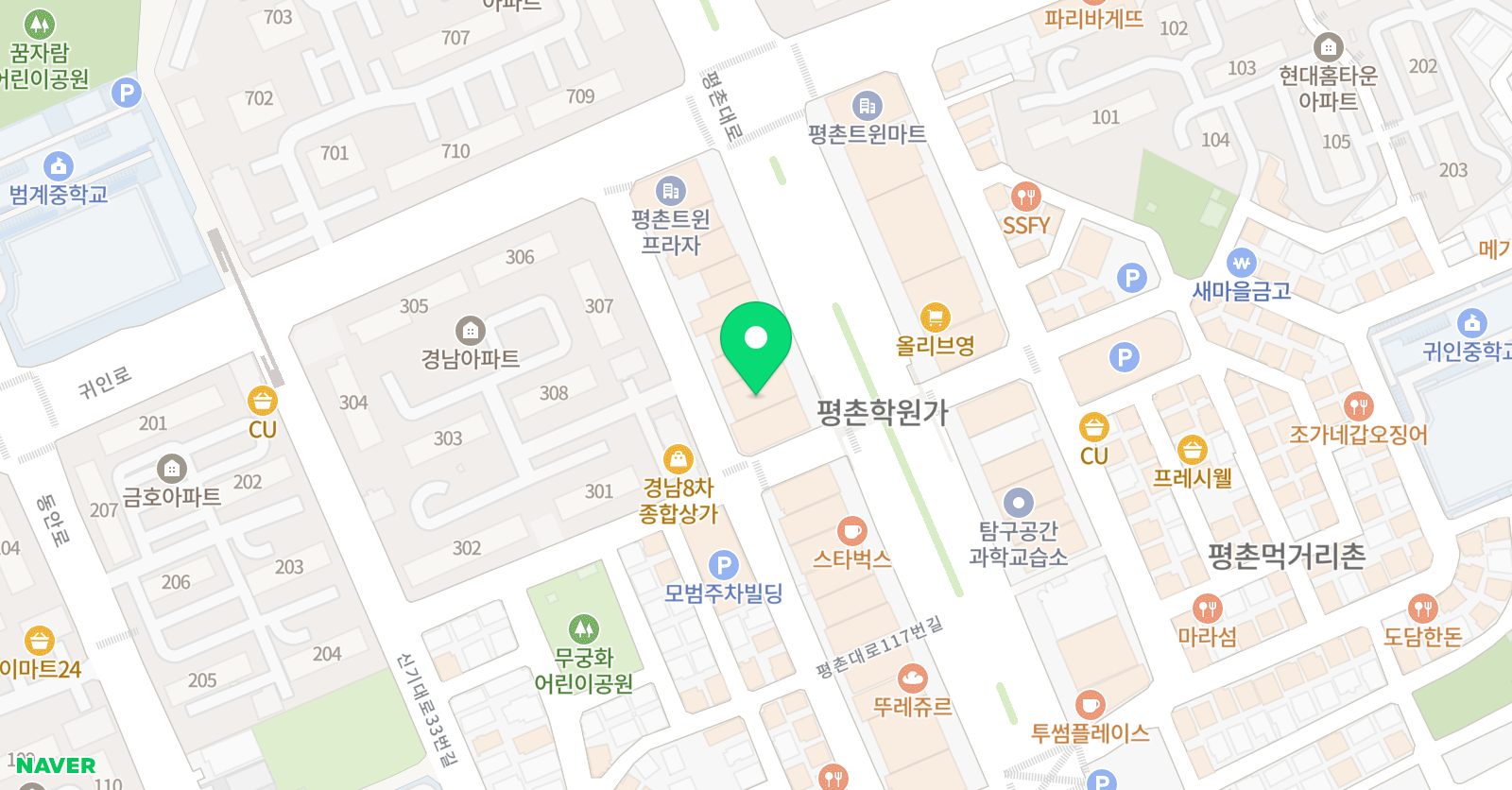 코딩로봇메이트 학원 위치