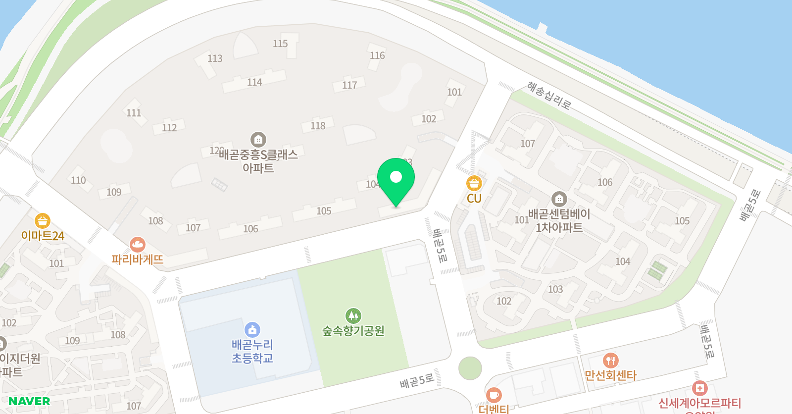 링키영어 배곧중흥S클래스 위치