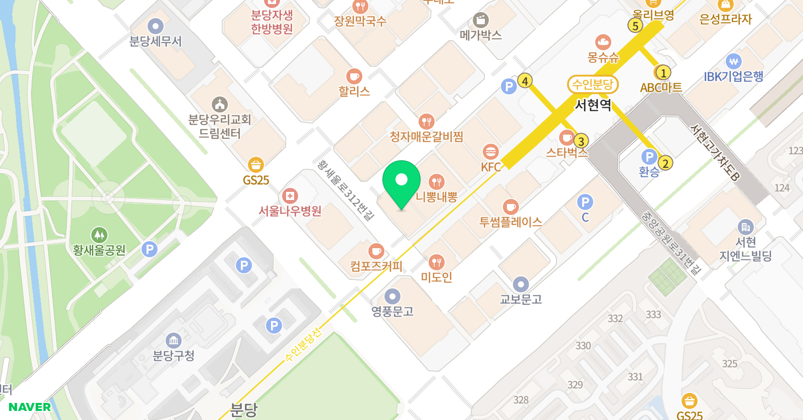 세종춤벗 무용학원 위치