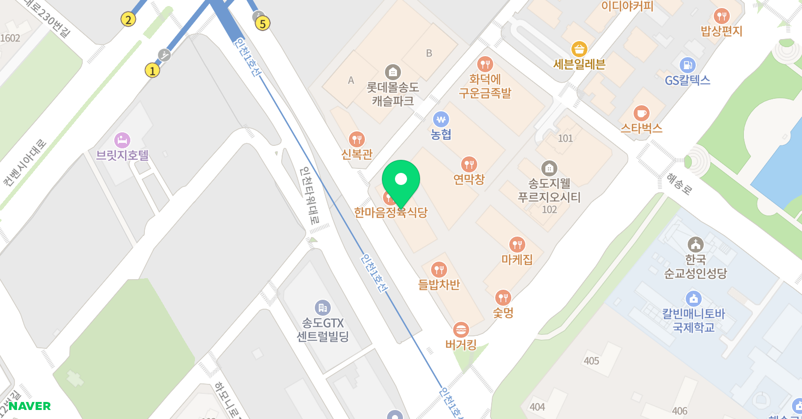 트리움 키즈 영어교습소 위치