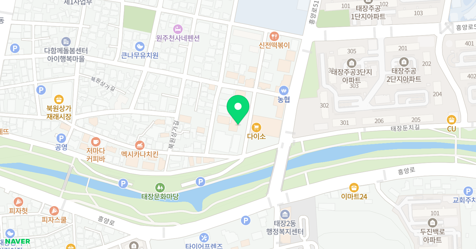 영재입시 학원 위치