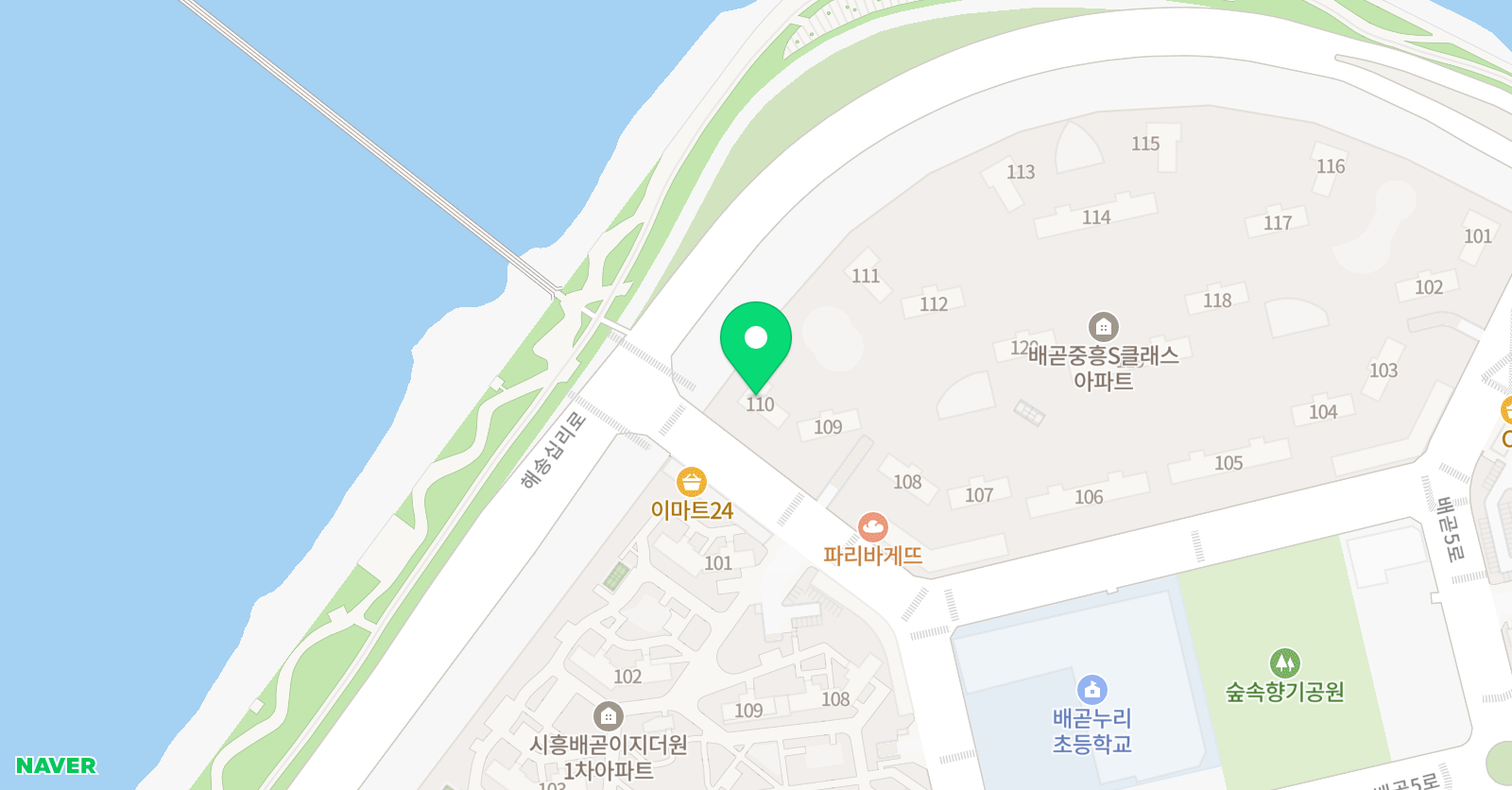 기탄 사고력교실 배곧중흥교실 위치