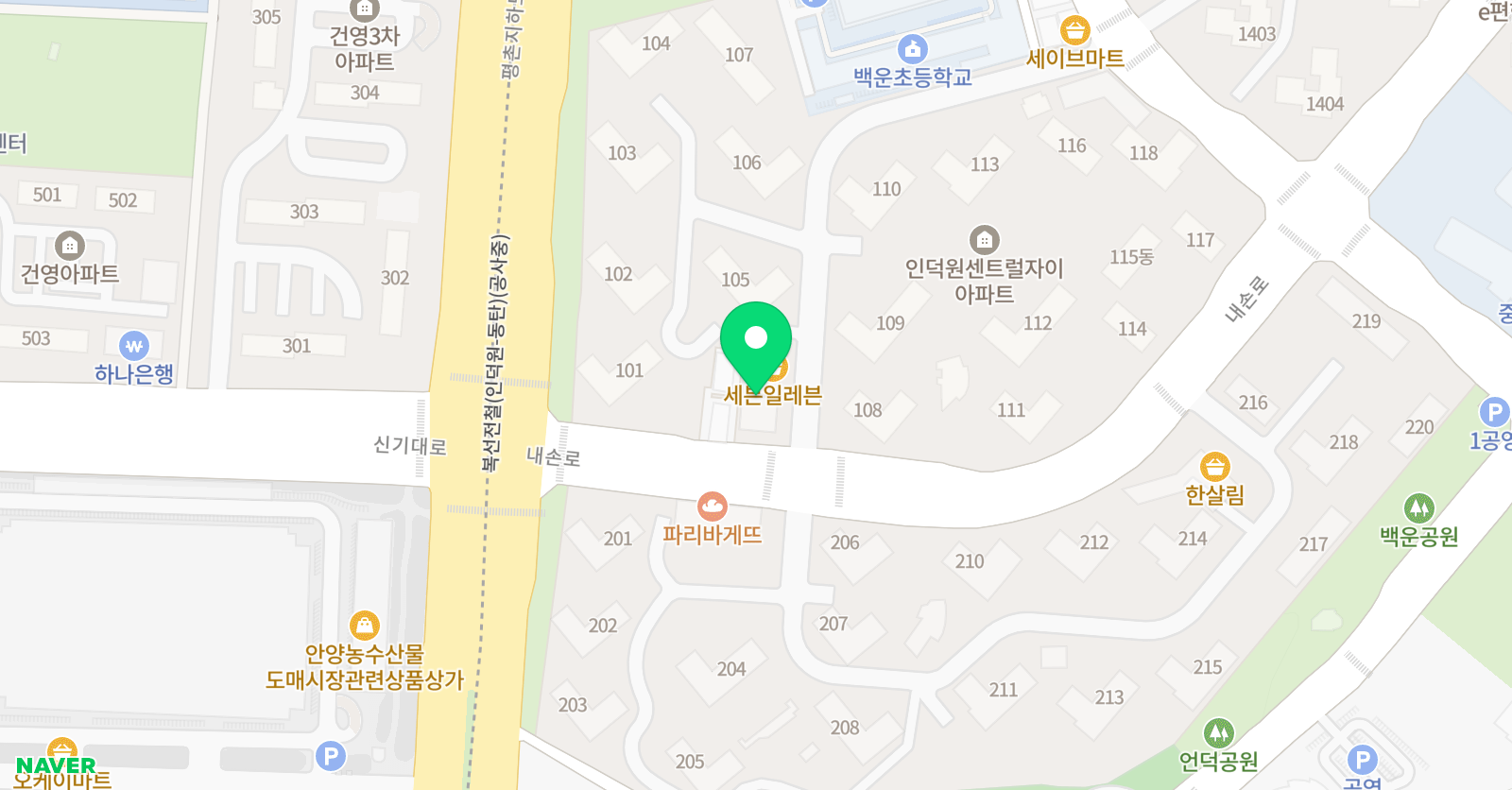 경희대석사 태권도 내손점 위치