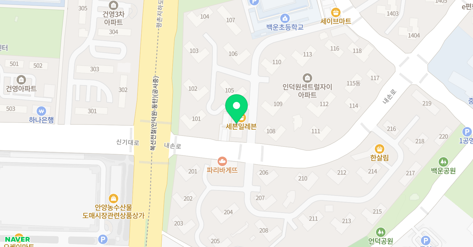 리드인 인덕원 자이독서논술교습소 위치