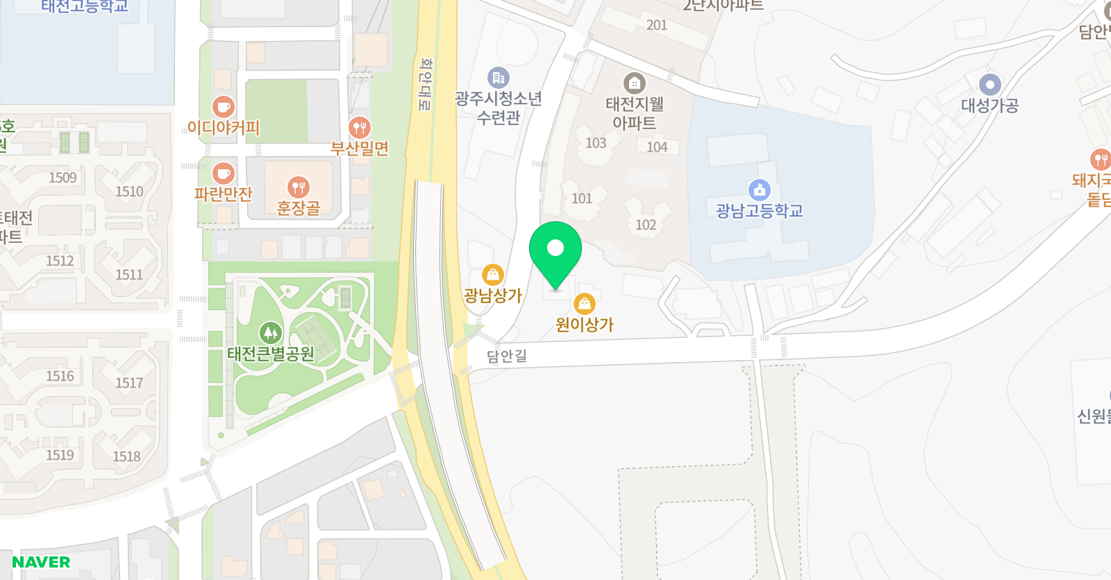 엘림 음악학원 위치