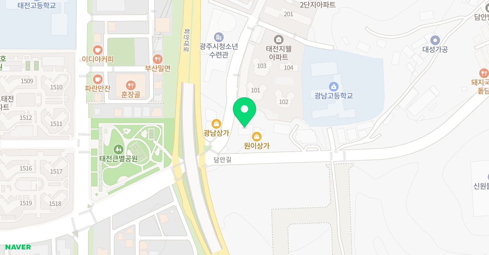 이타곤 영어학원 위치