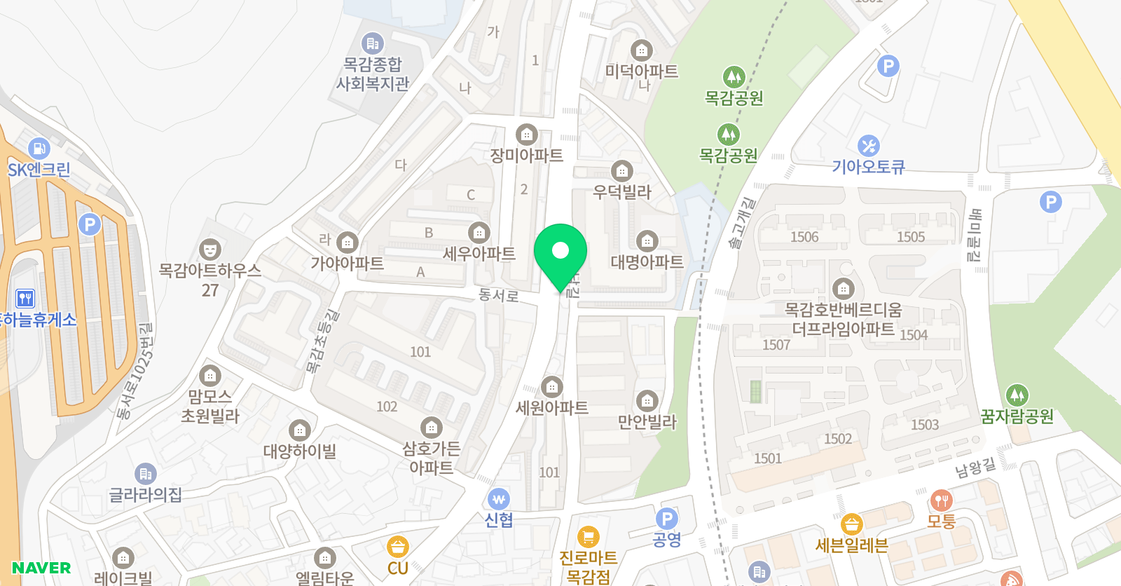 빨간펜 수학의달인 시흥목감점 위치