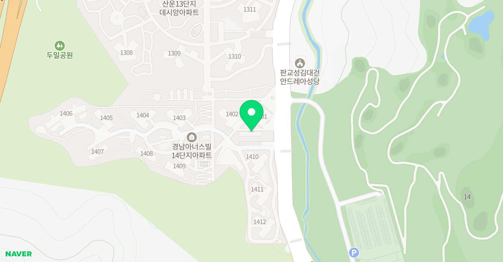 리드앤톡 분당운중센터 위치