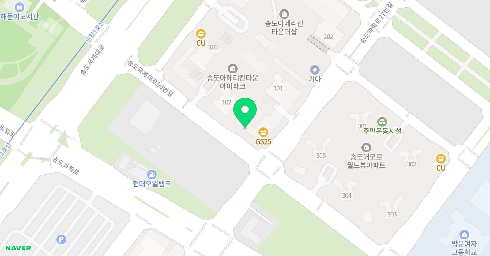 엠제이 영어교습소 위치