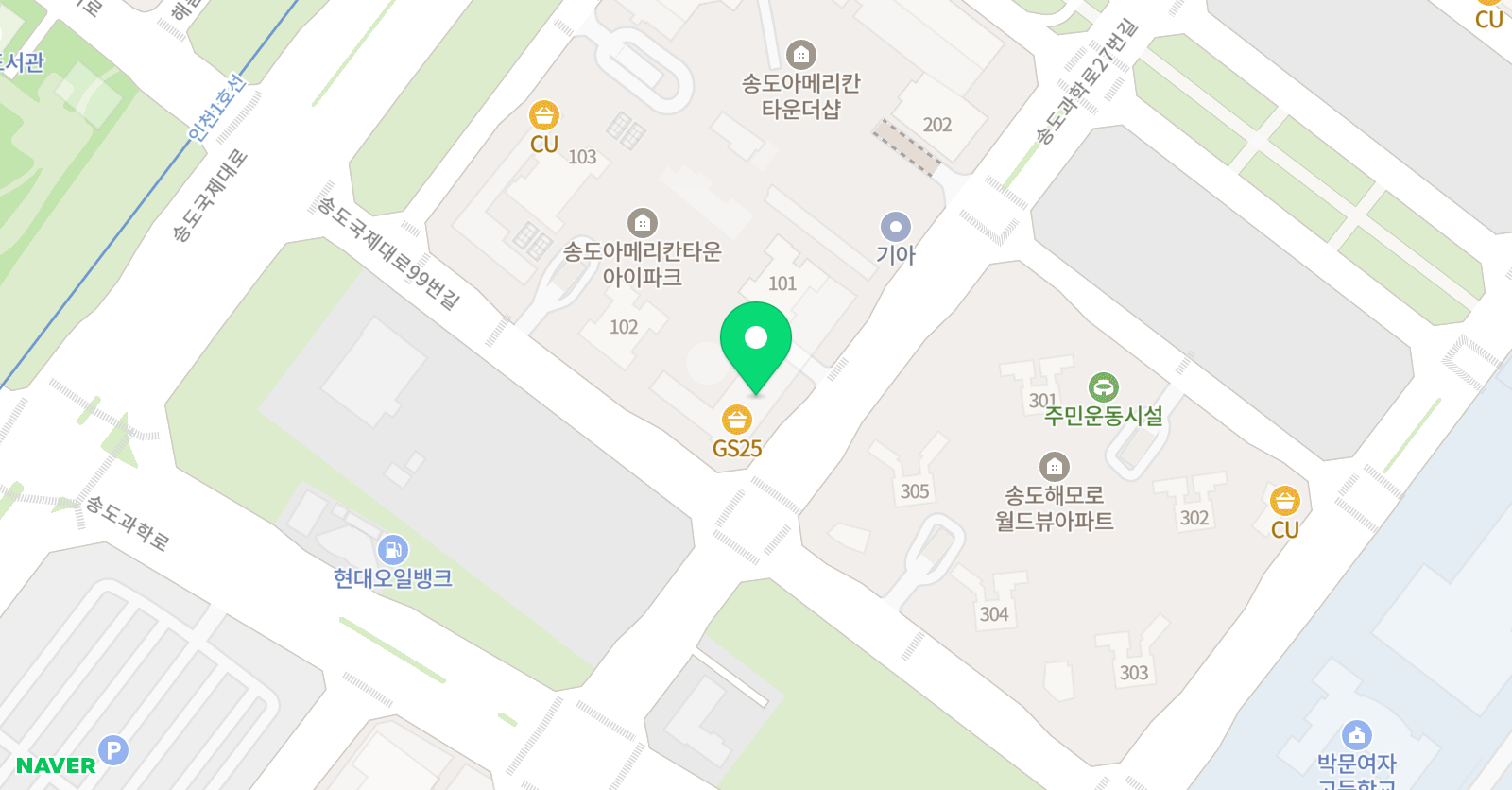 포르테피아노 음악교습소 위치