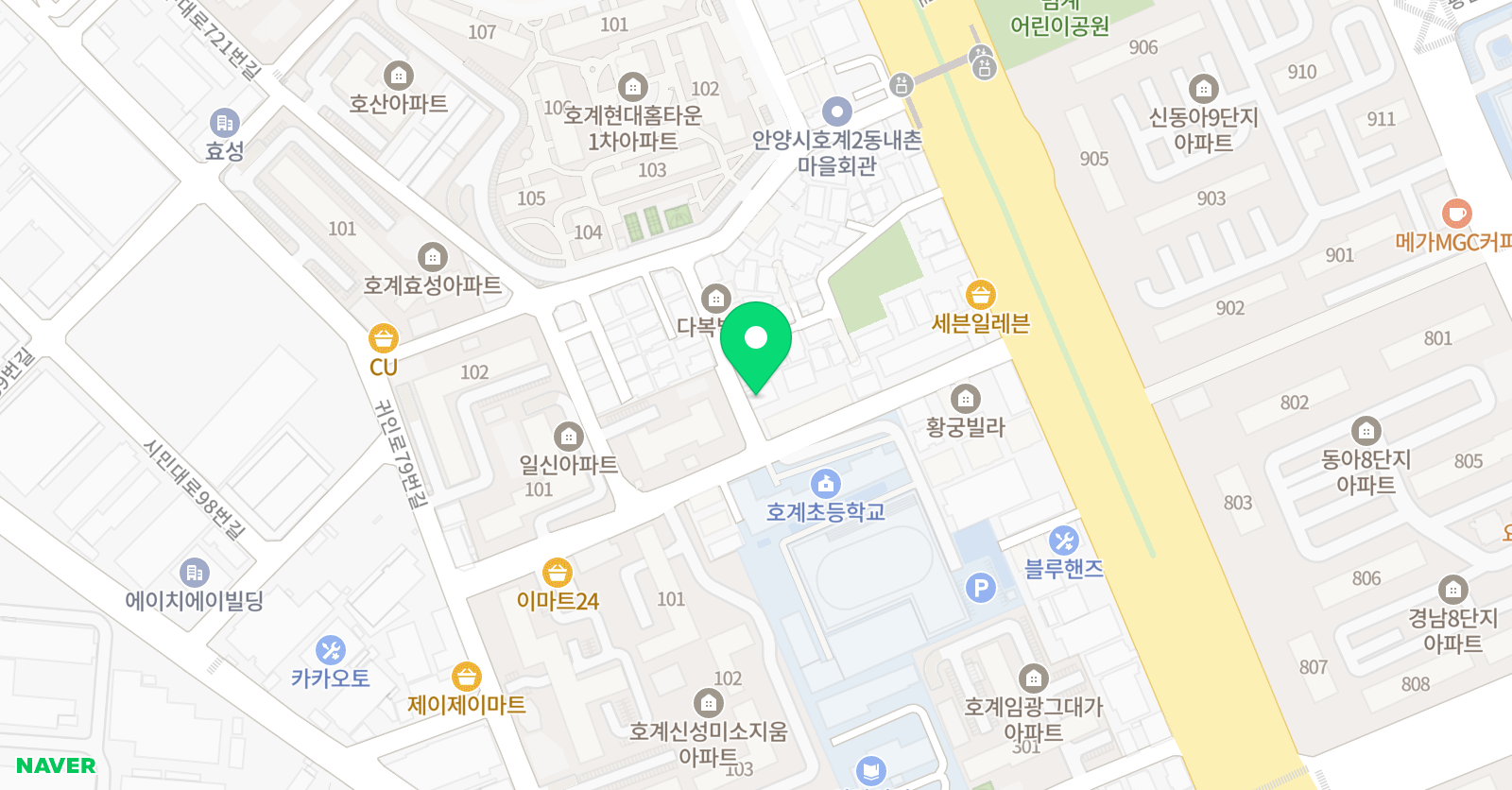 숙명조이 피아노 위치