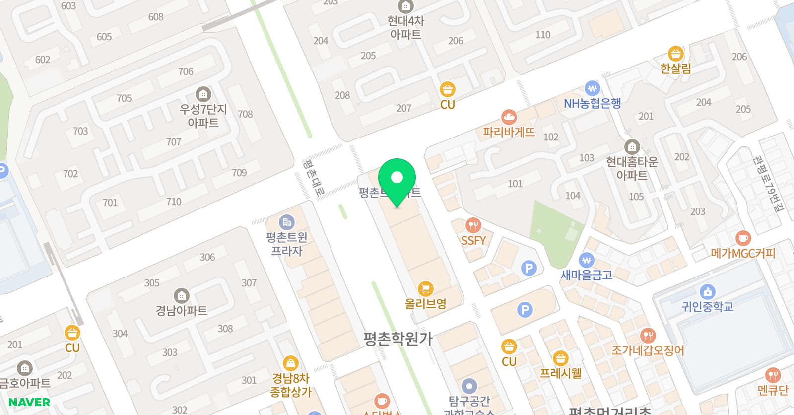 서강 수학교습소 위치