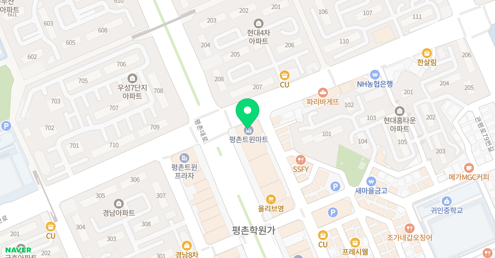 참 수학 위치