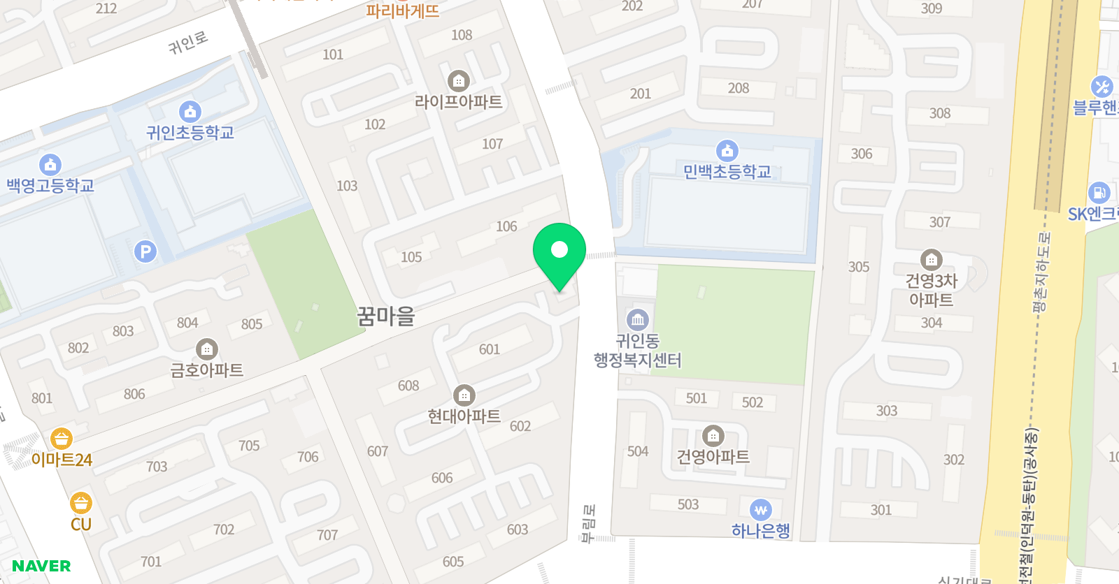 드림드림 음악교습소 위치