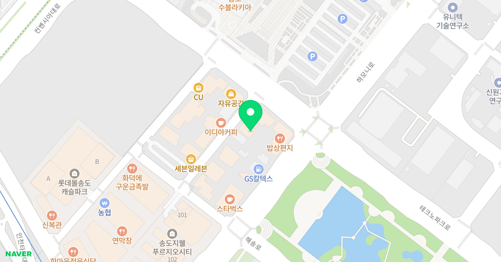 예스풋볼아카데미 위치