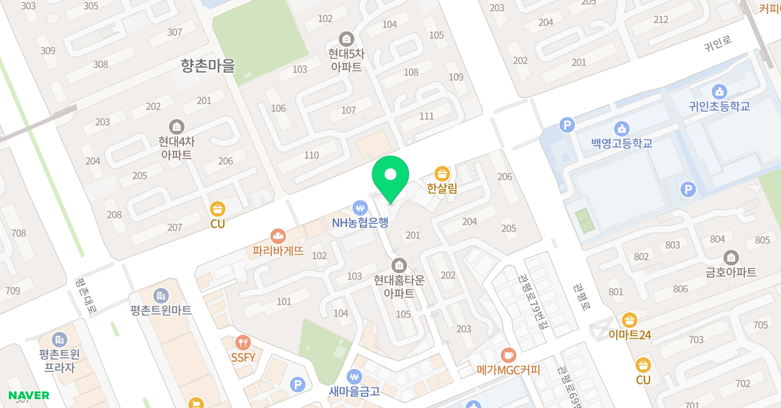 드림트리음악학원 위치