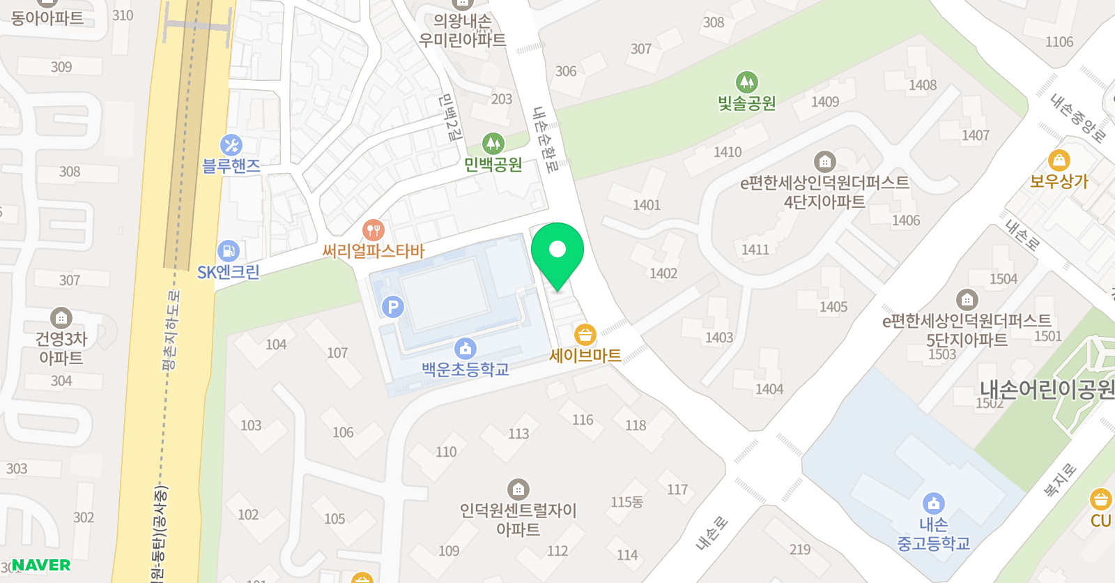 기탄 사고력교실 뮤엠 영어 내손센트럴학원 위치