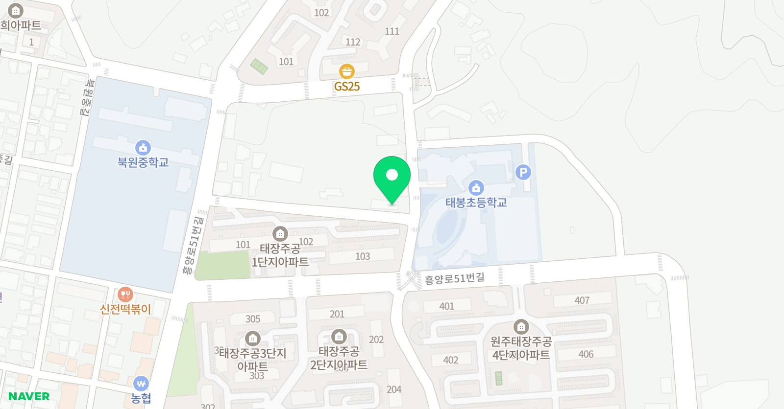 이룸 학원 위치