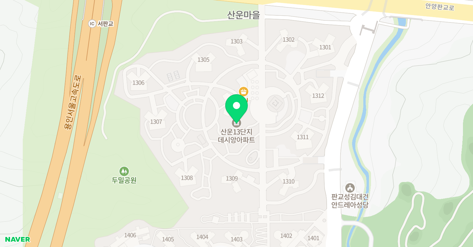 해법 수학 산운13단지점 위치