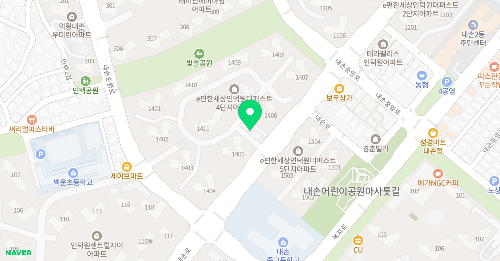 뮤엠 영어 G21 영수학원 위치