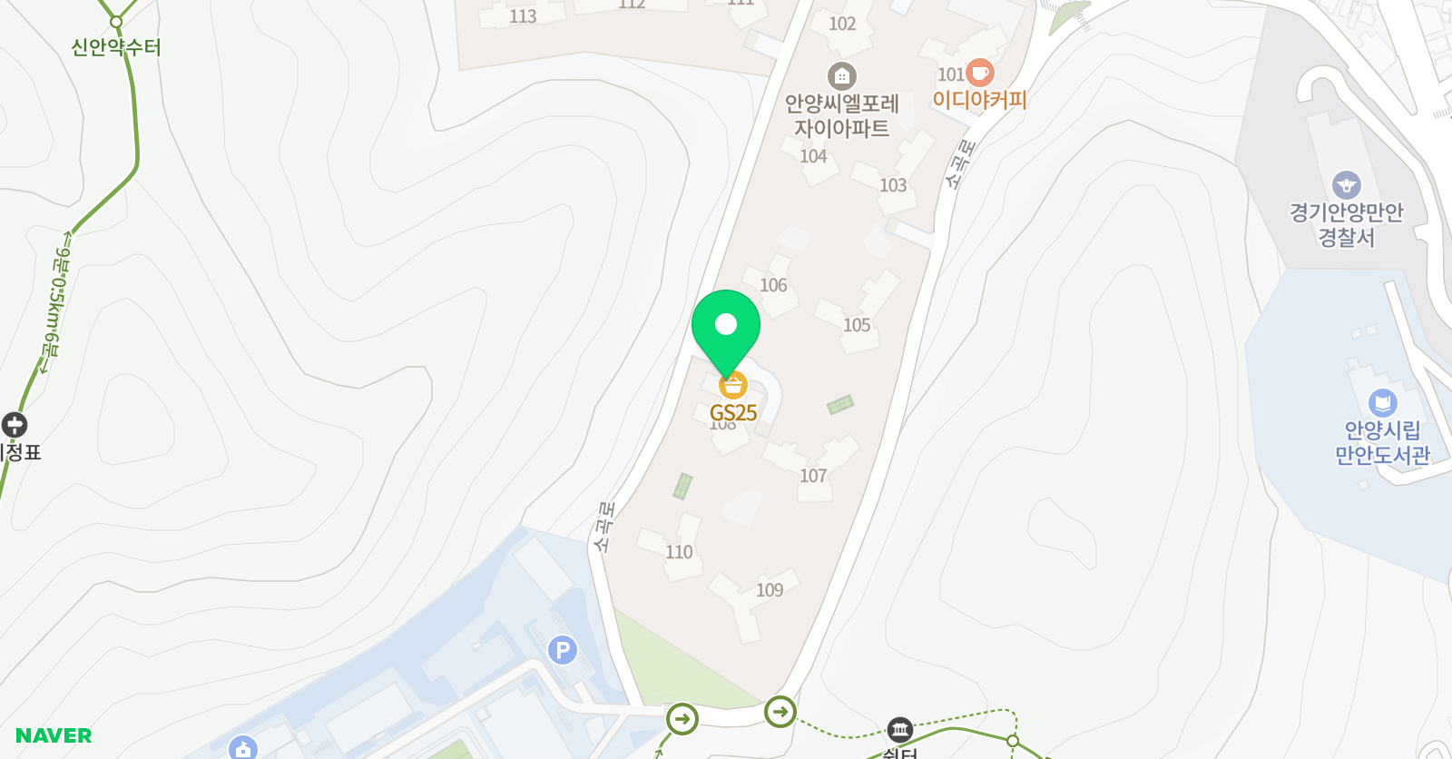 윤선생 우리집앞 영어교실 씨엘포레자이 영어교습소 위치