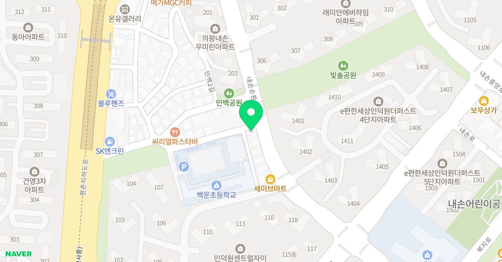 더오름 수학교습소 위치