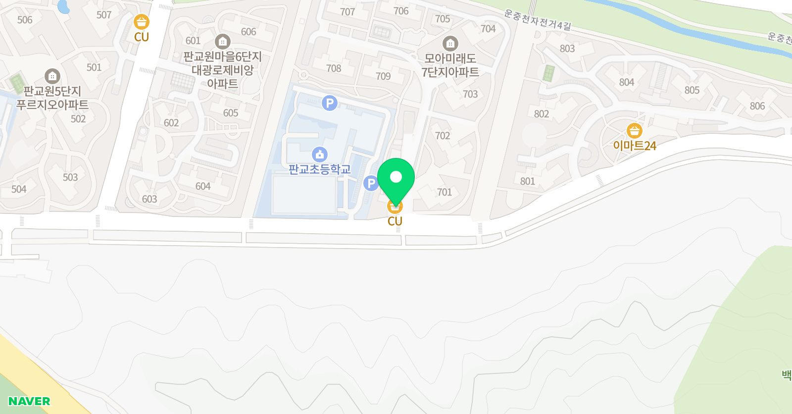 아르테 피아노 학원 위치
