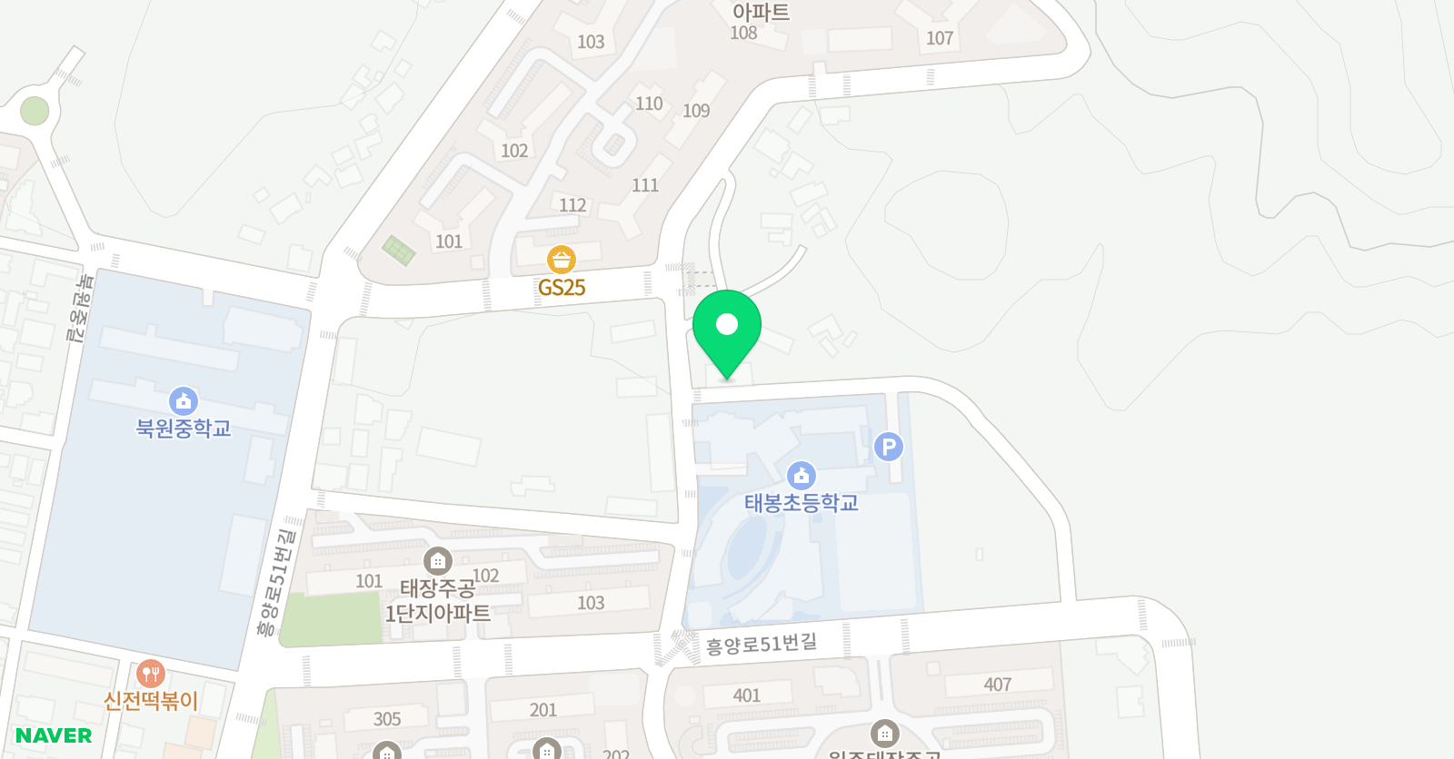 키움 태권도장 위치