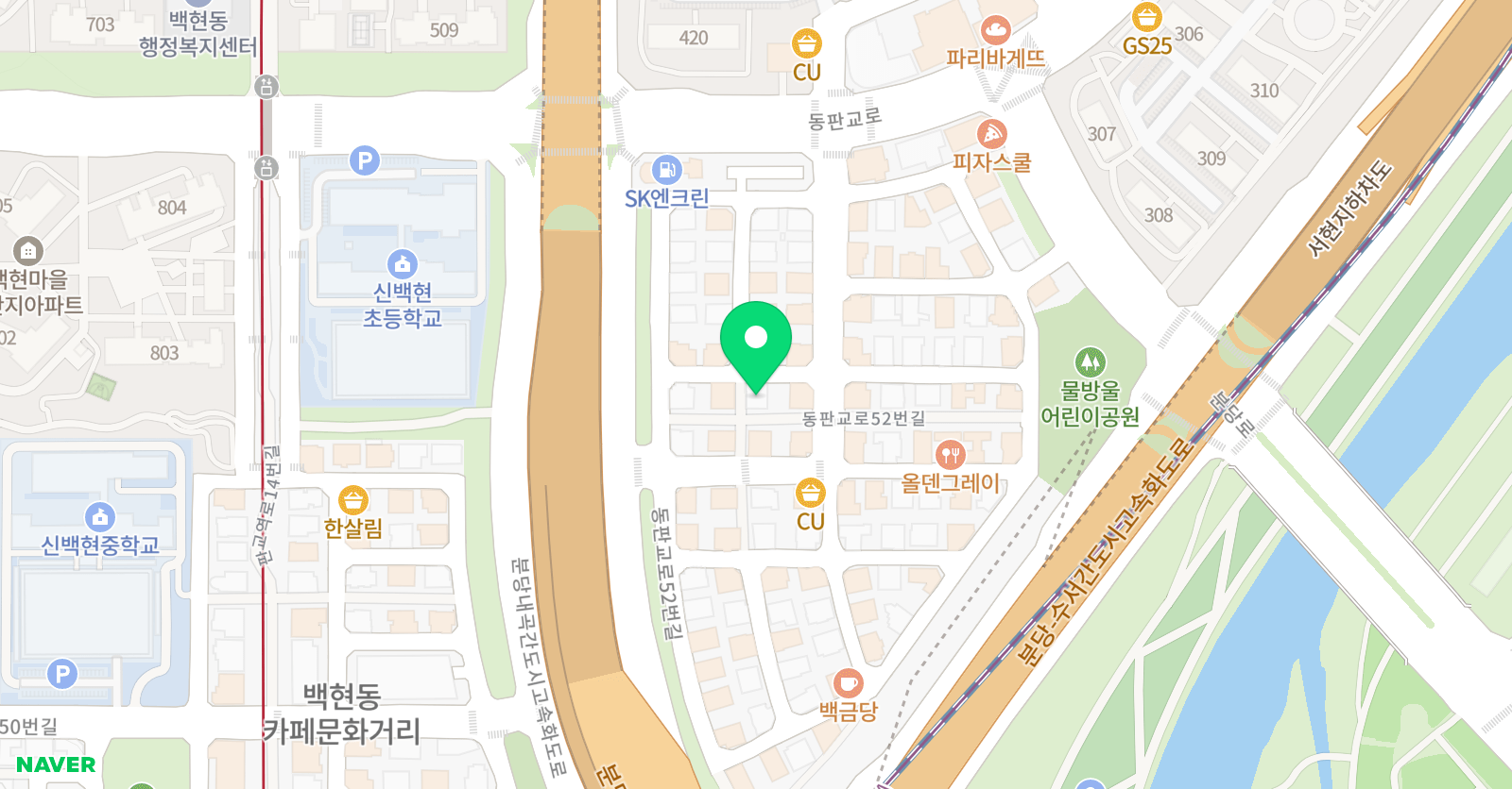어썸 실용음악학원 위치