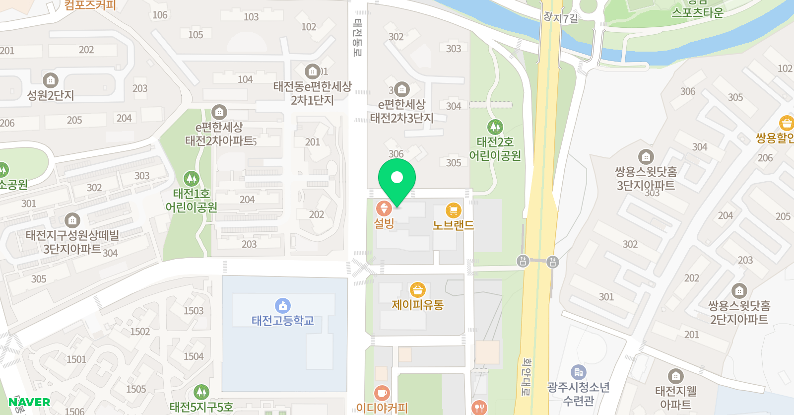 vivi쌤 영어 위치