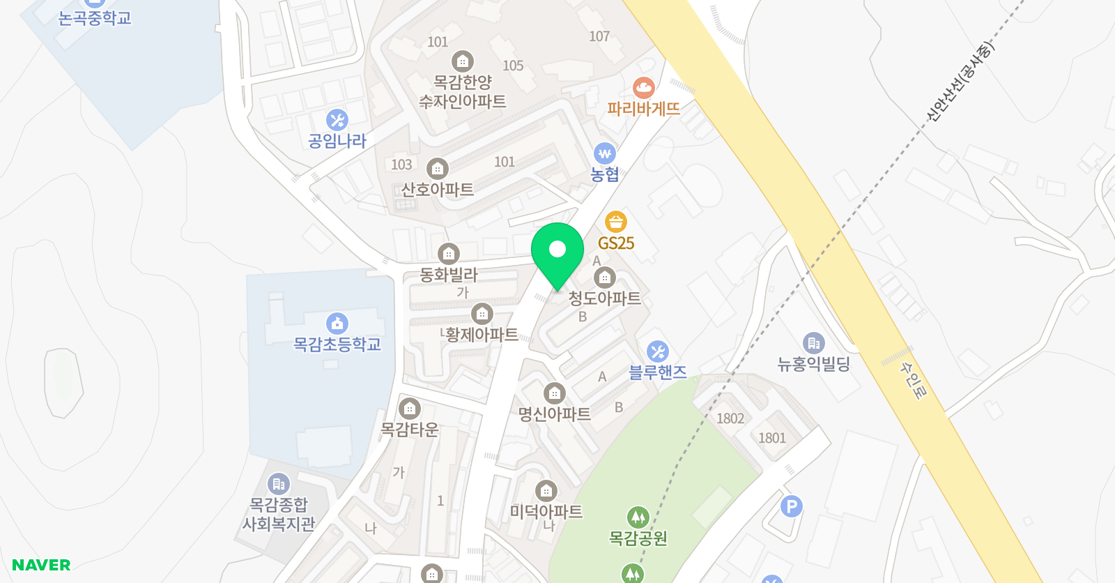 유레카 보습학원 위치