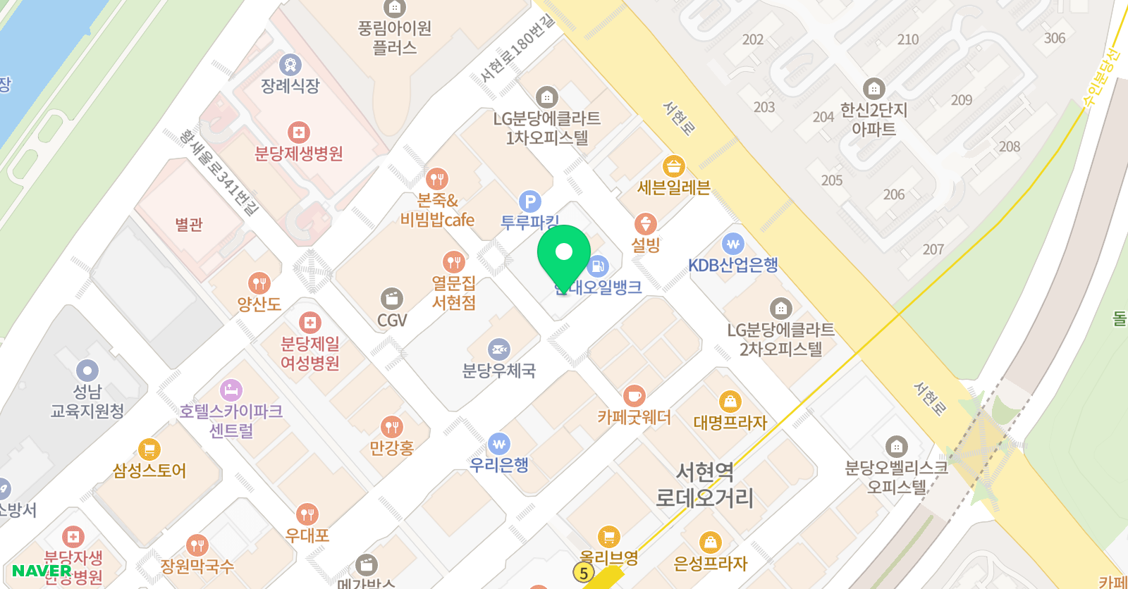 재능교육 경기남부사업부 위치