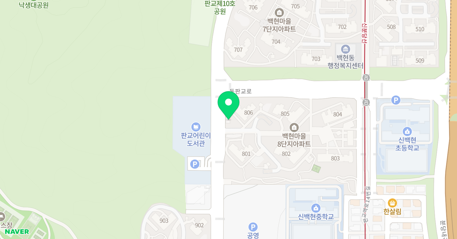 도미솔 음악학원 위치
