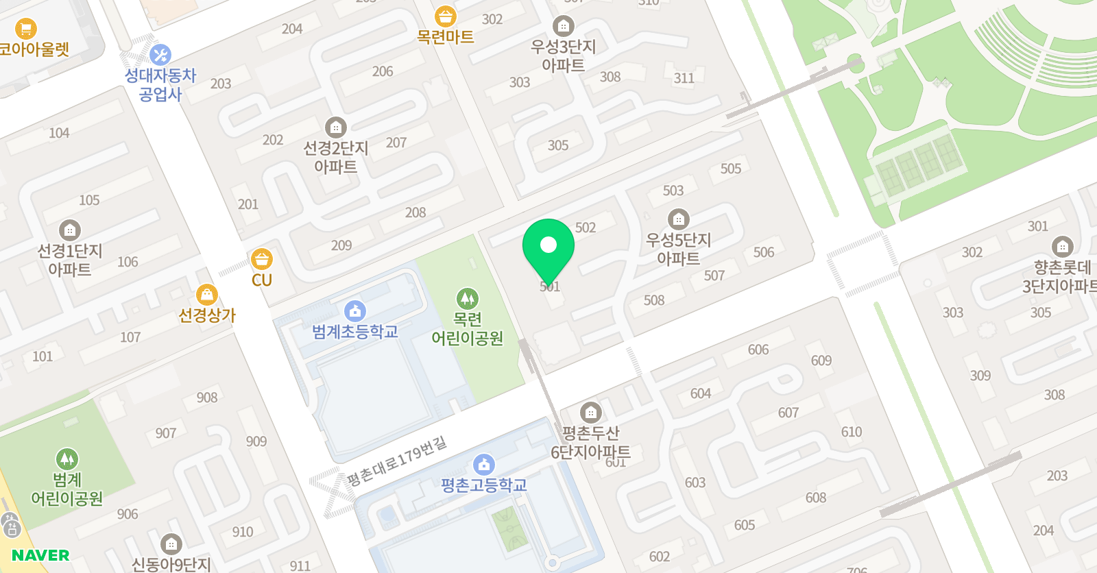 어울림 수학 위치