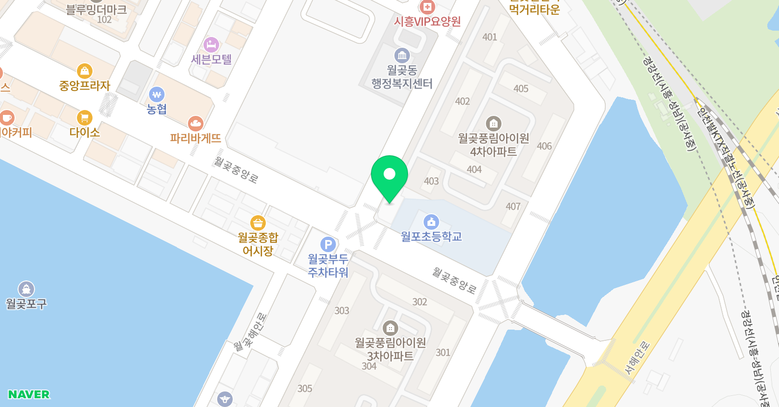 더키 영어학원 위치