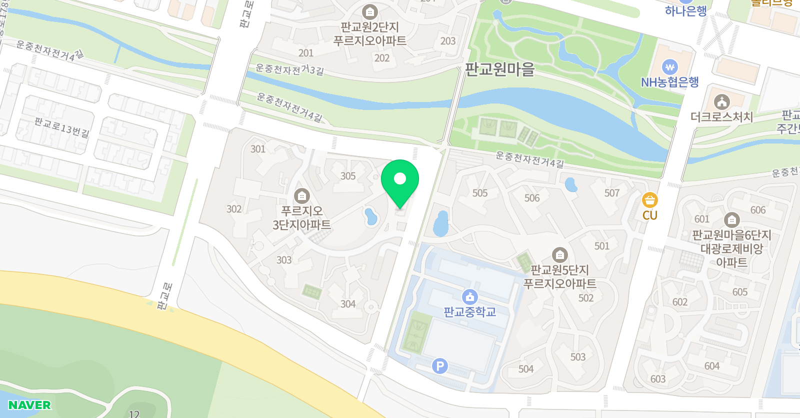 이화프렌즈 피아노 위치