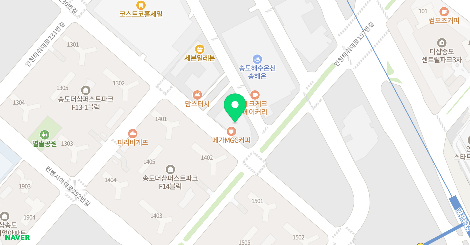 진선포르테피아노 학원 위치