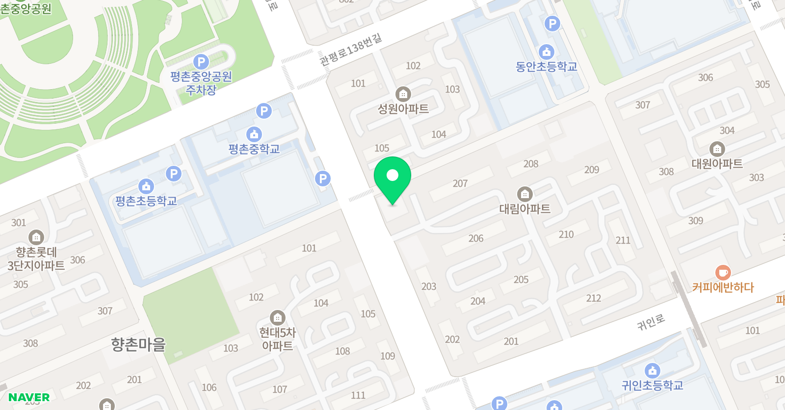 위프 영어교습소 위치