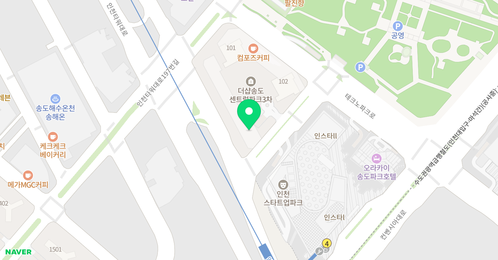 그림정원 아틀리에 위치