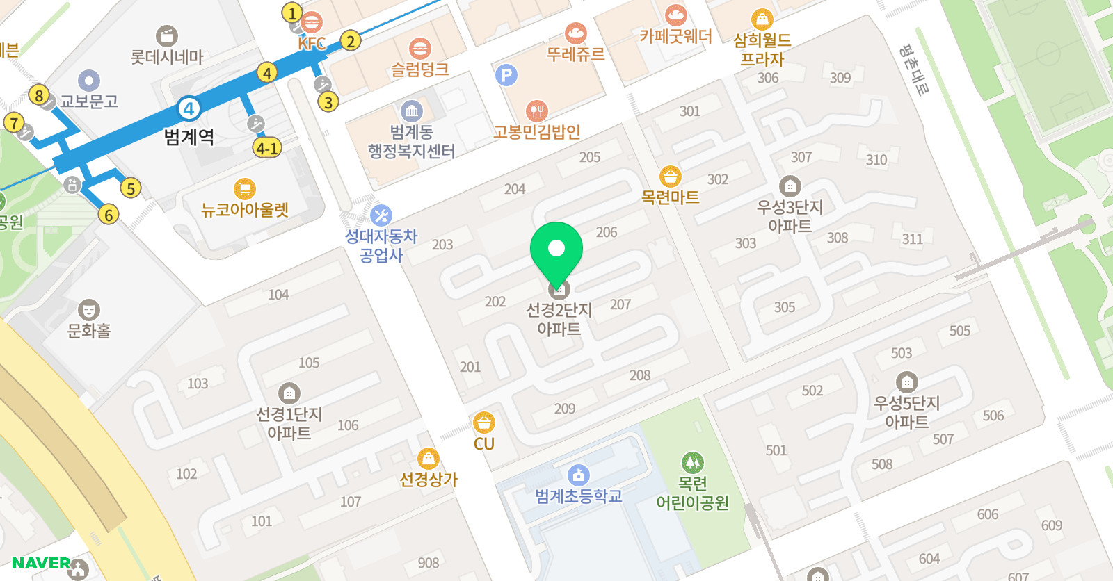 BNH코칭 위치