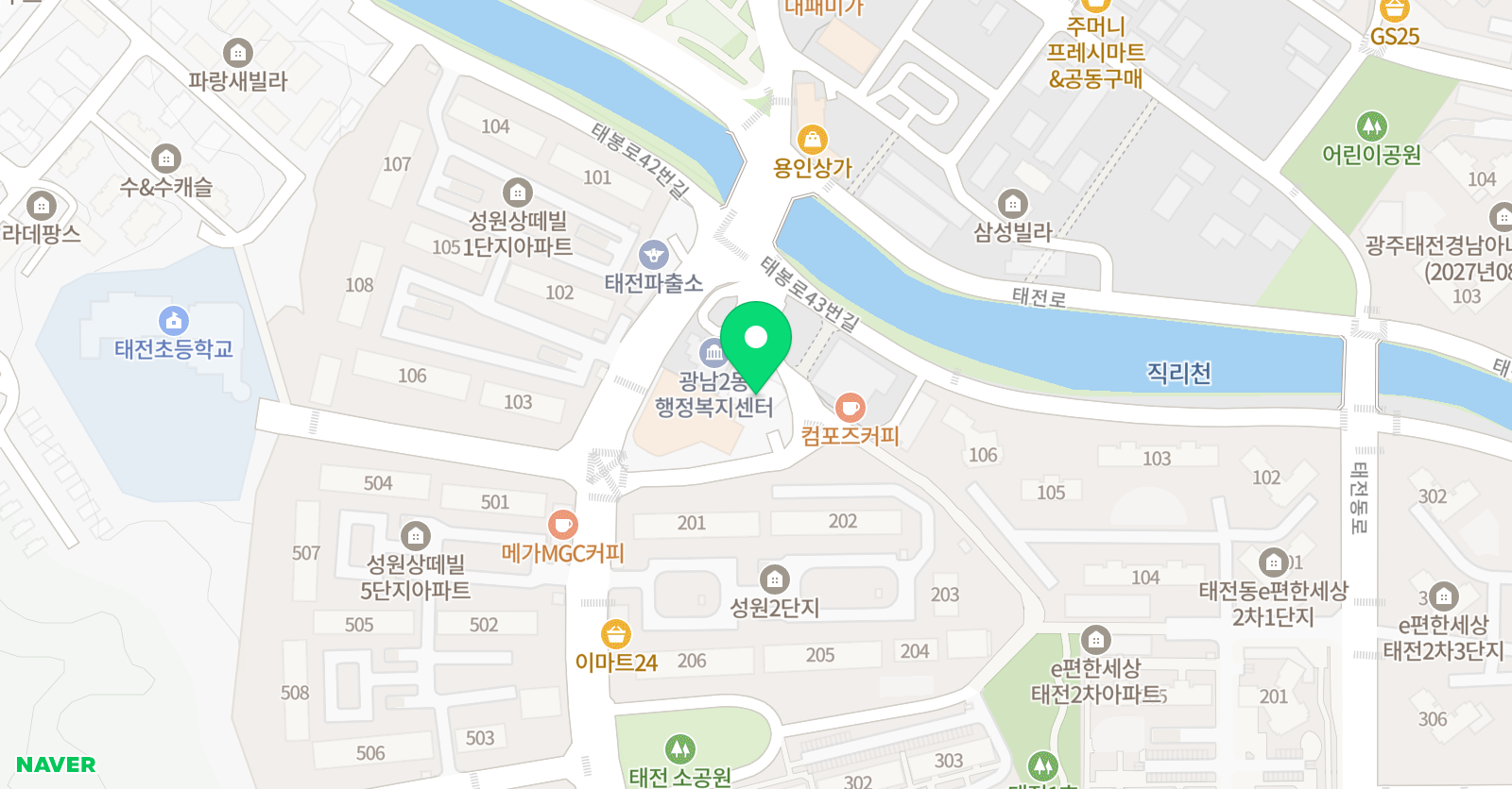 선진피아노 음악학원 위치