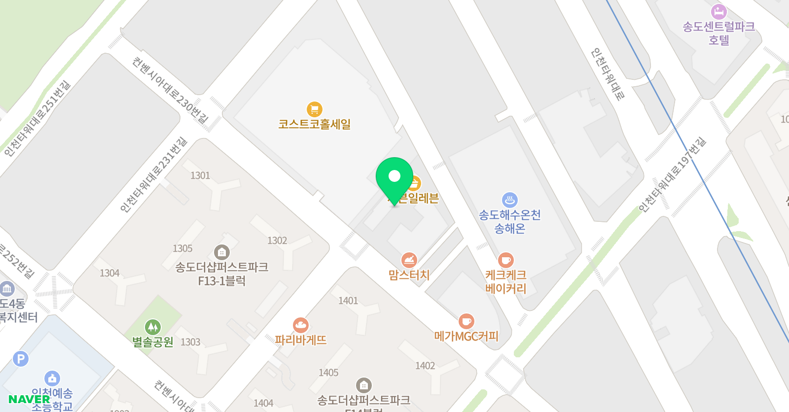 하이퍼 학원 위치