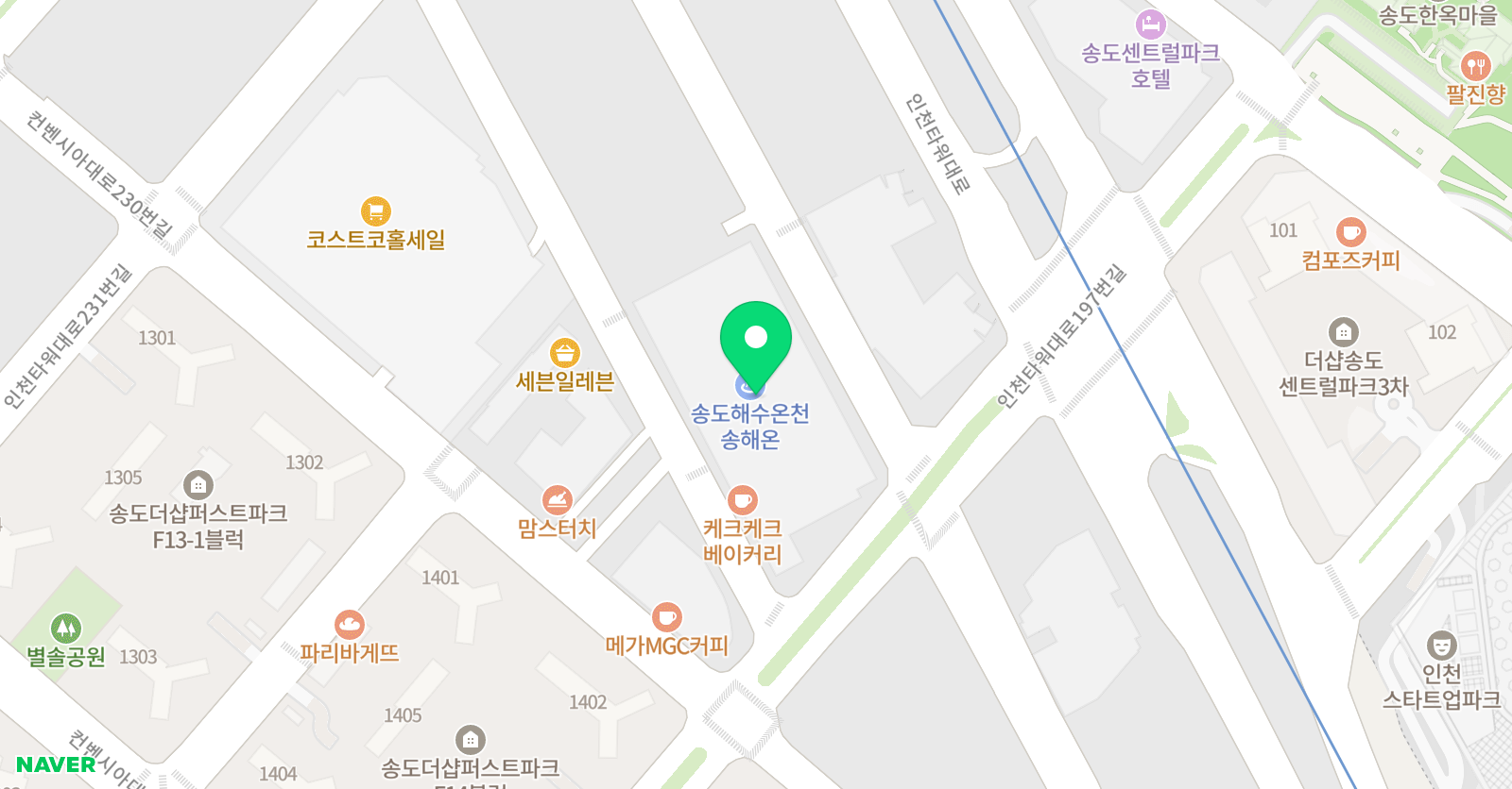 링키영어 송도 리치센트럴점 위치