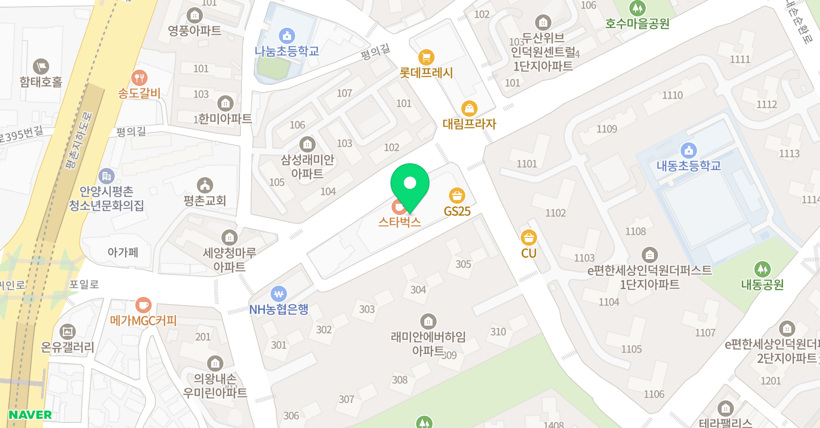 조쌤 영어학원 위치