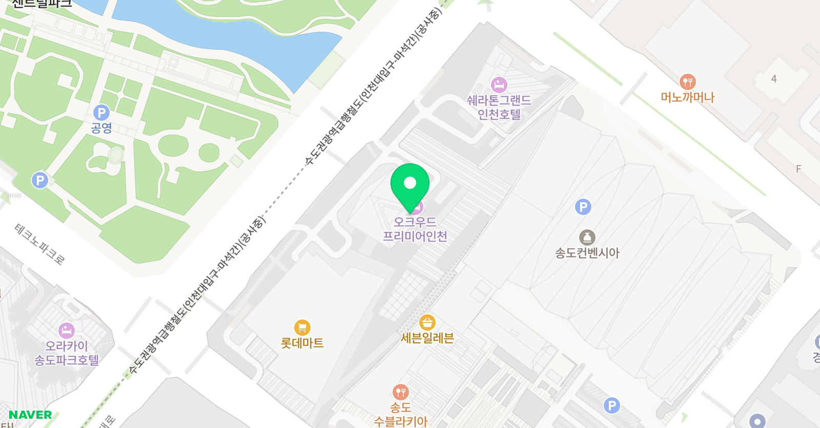 위드프리온 송도본점 위치
