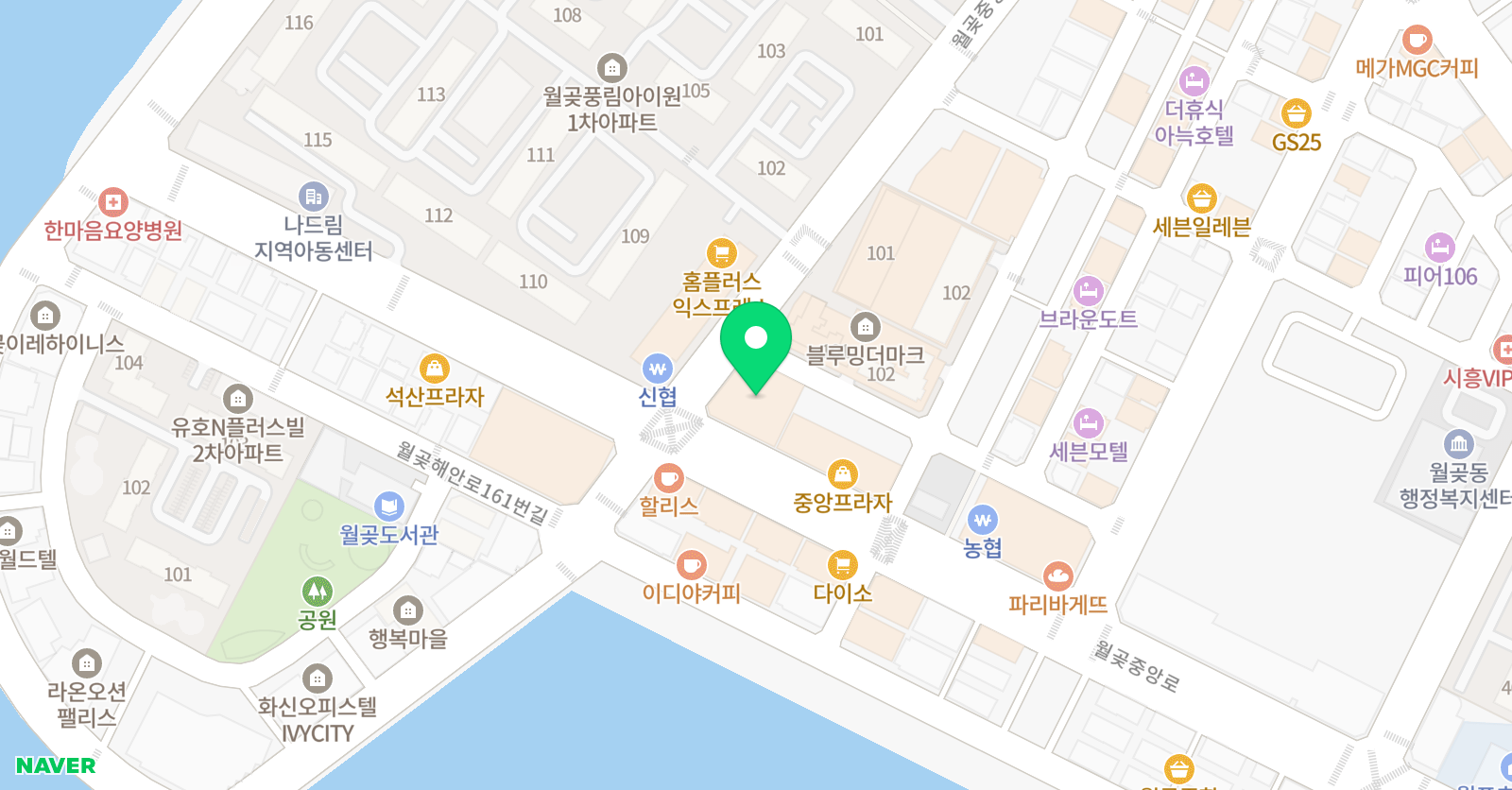 대원 학원 위치