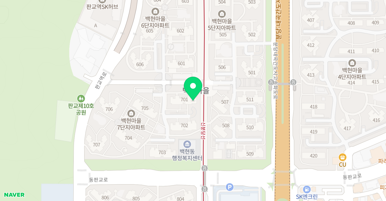 글싹키움 논술 위치