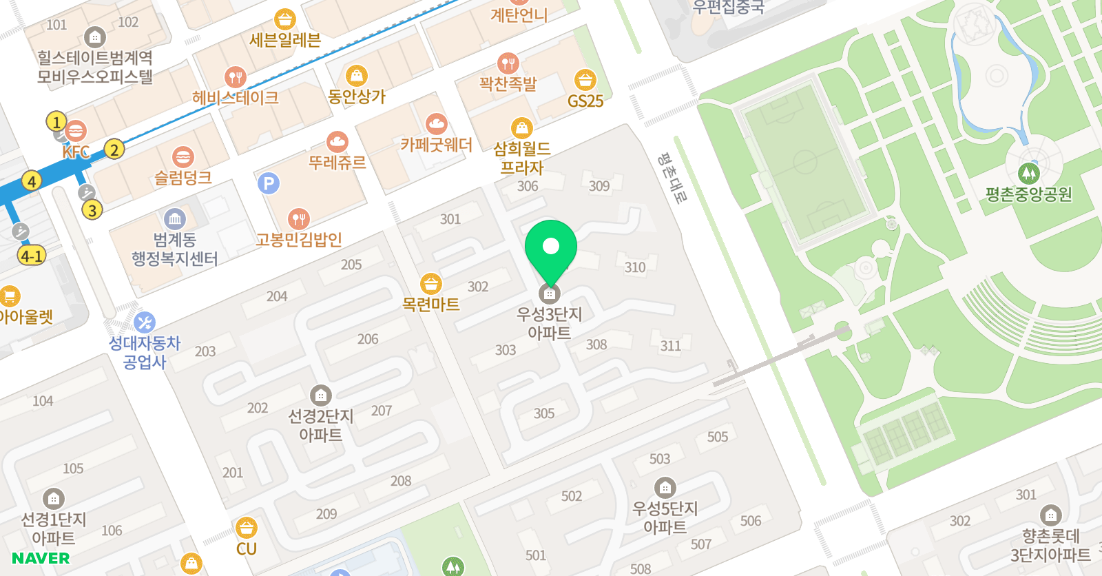 한우리 독서토론논술 목련3단지 위치
