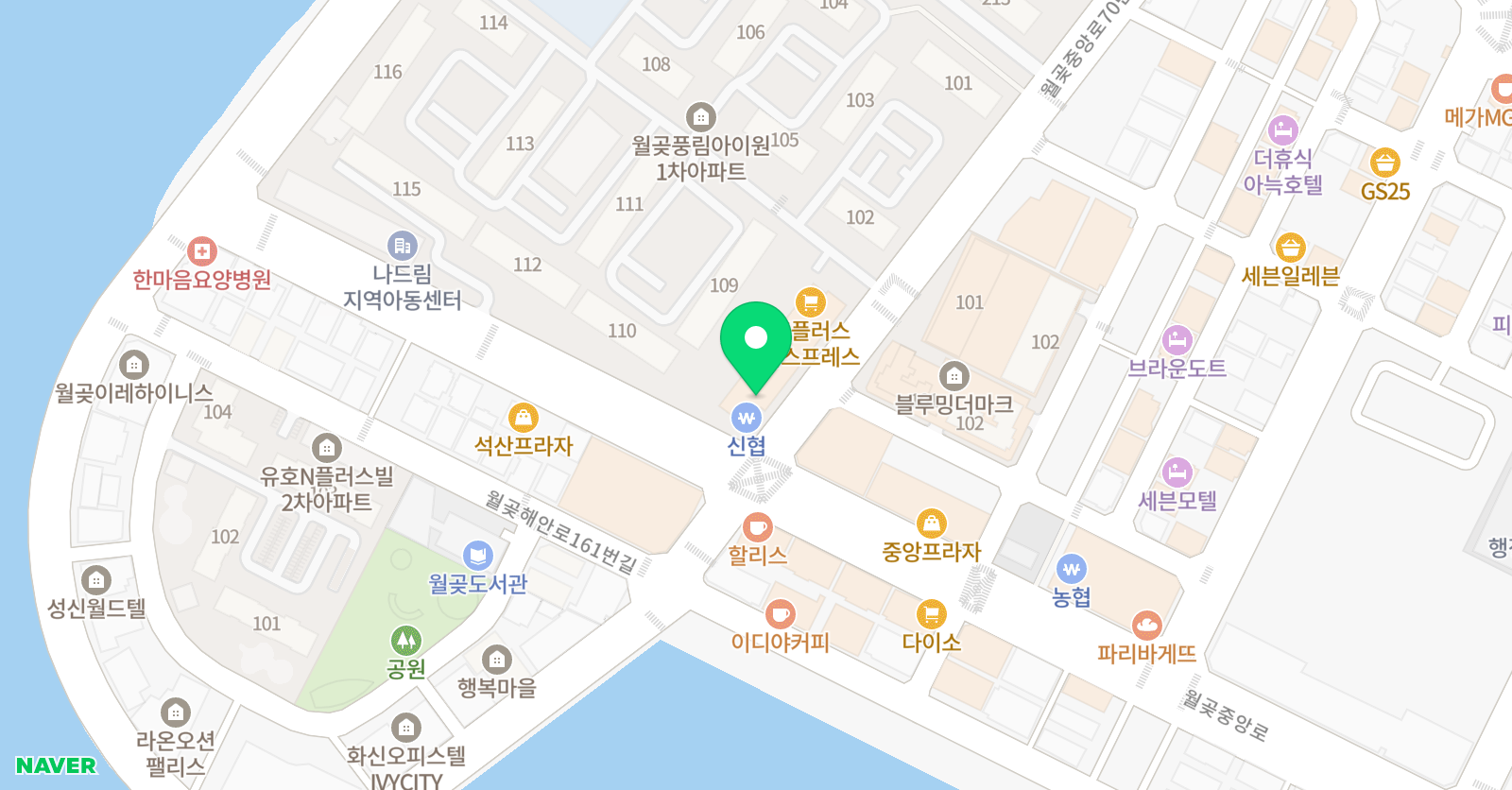 이보영의토킹클럽 시흥월곶 어학원 위치