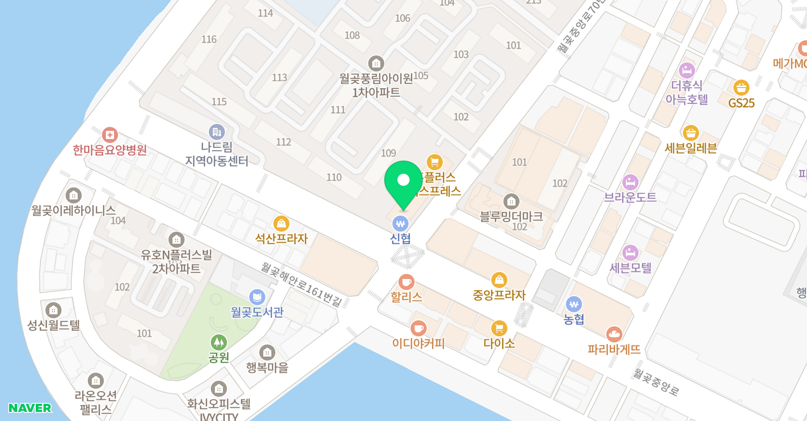 토킹클럽 어학원 시흥월곶캠퍼스 위치